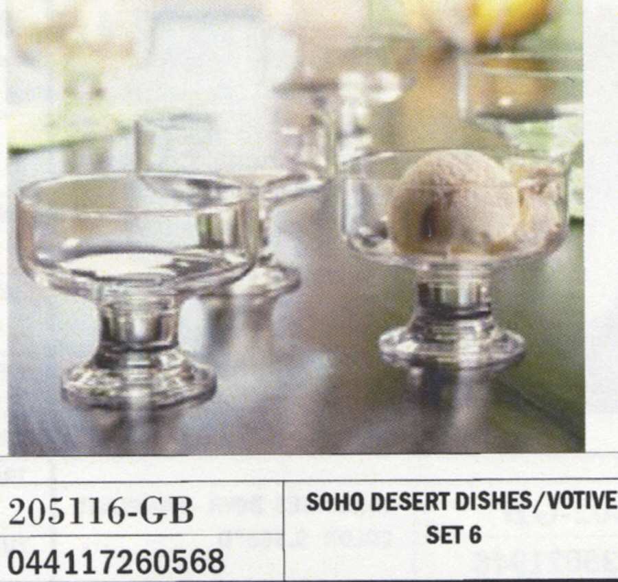 Soho Ice Cream Cup-Footed by Crystal Clear Industries-1