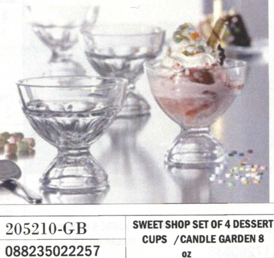 Sweet Shop Footed Ice Cream Cup by Crystal Clear Industries-1