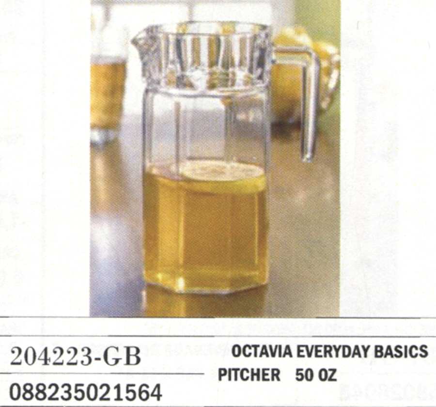 Octavia Pitcher by Crystal Clear Industries-1