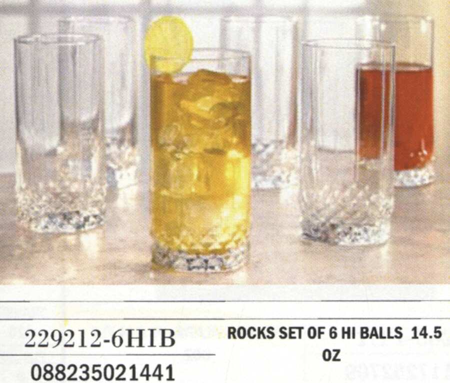 Rocks Highball Glass by Crystal Clear Industries-1