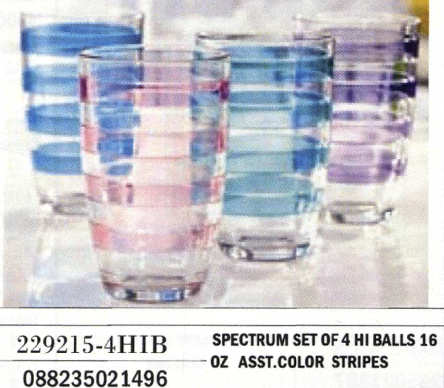 Spectrum Stripe Highball by Crystal Clear Industries-1
