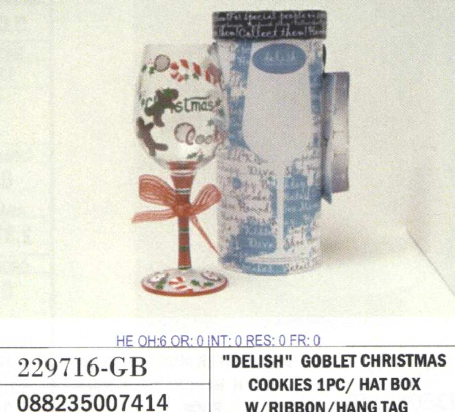 Delish Water Goblet by Crystal Clear Industries-1