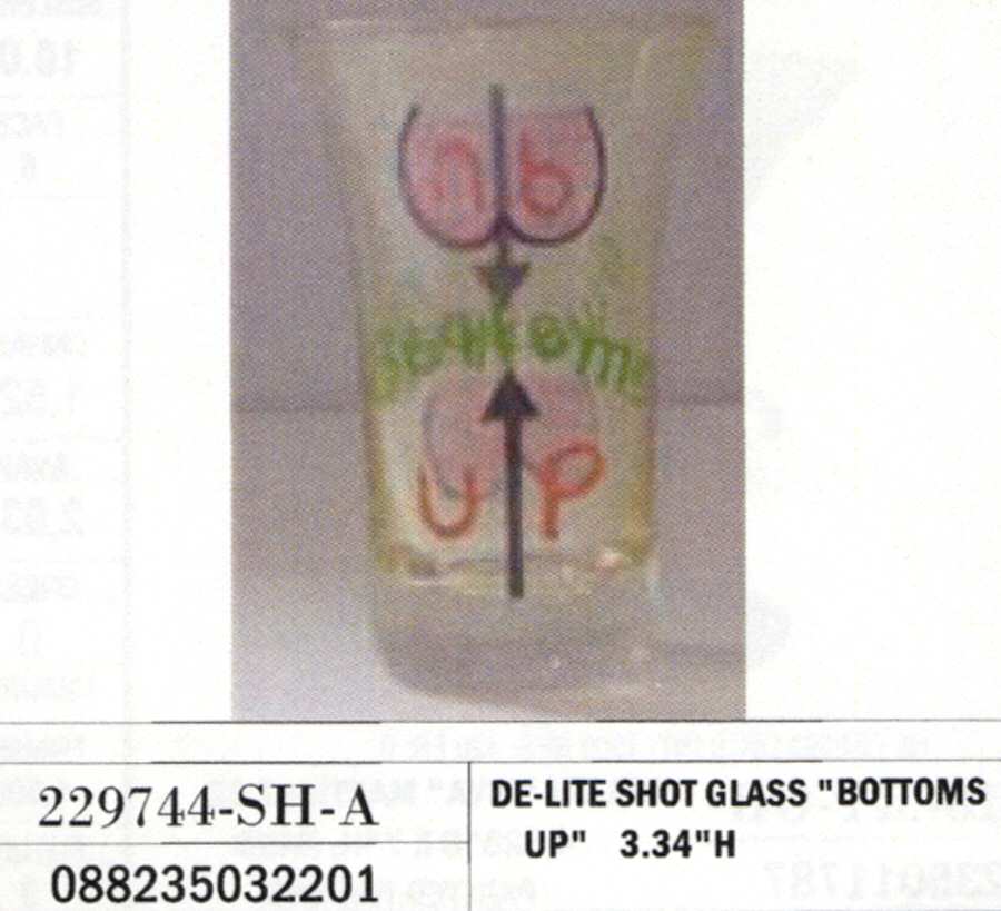 De Lite Shot Glass by Crystal Clear Industries-1