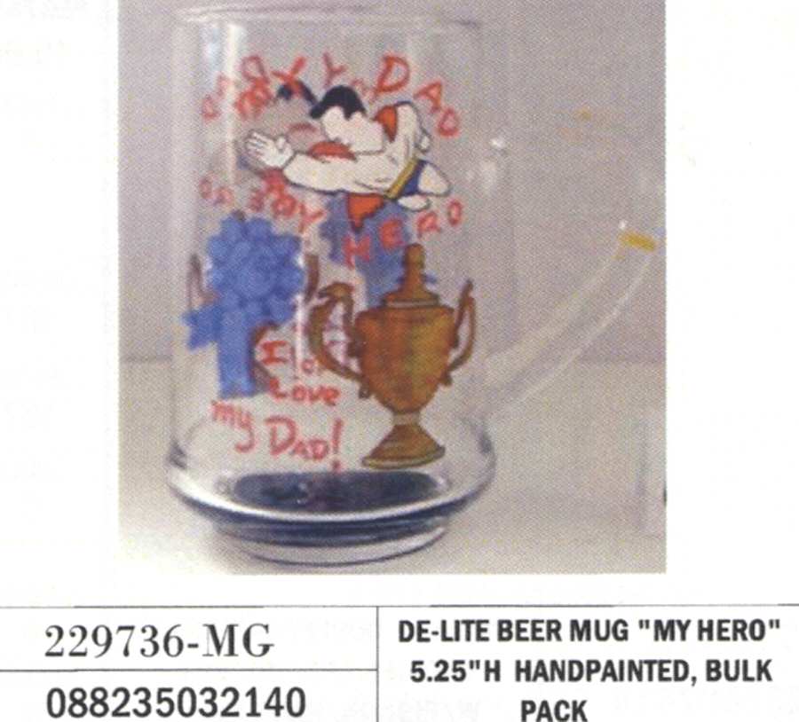 De Lite Beer Mug by Crystal Clear Industries-1