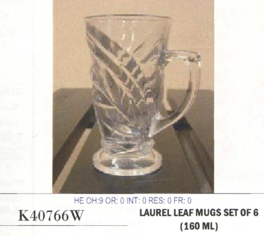 Laurel Leaf Mug by Crystal Clear Industries-1