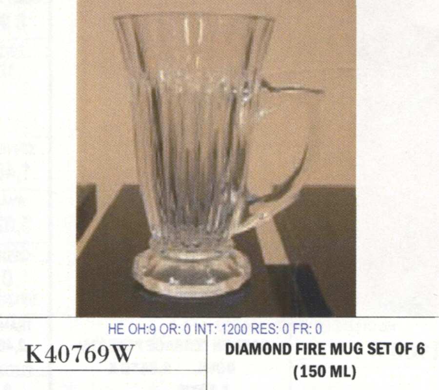 Diamond Fire Mug by Crystal Clear Industries-1