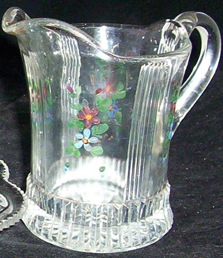 Regina Decorated Creamer by Co-Operative Flint-1