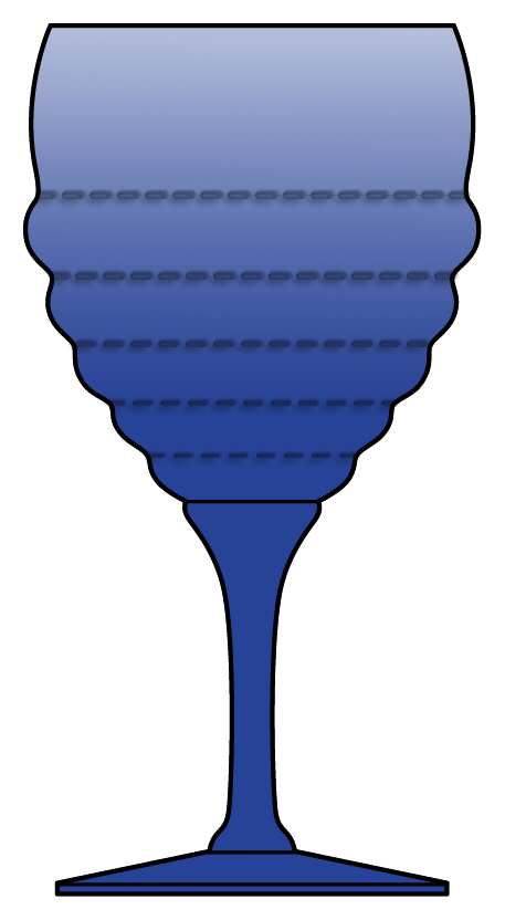 3078 Cobalt Water Goblet by Cambridge-1