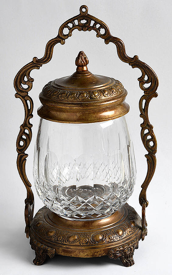 C4Ngift Pickle Castor with Lid and Stand by Castilian Imports-1