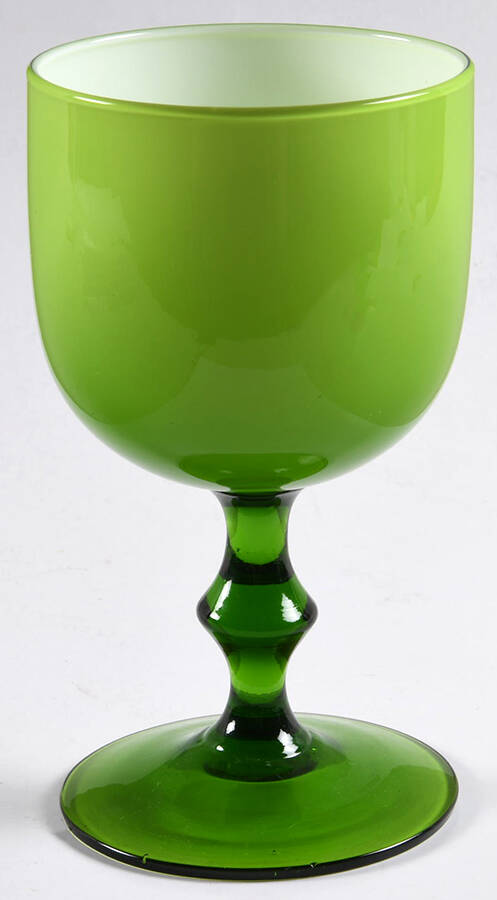 COL13 Lime Green Water Goblet by Colony-1