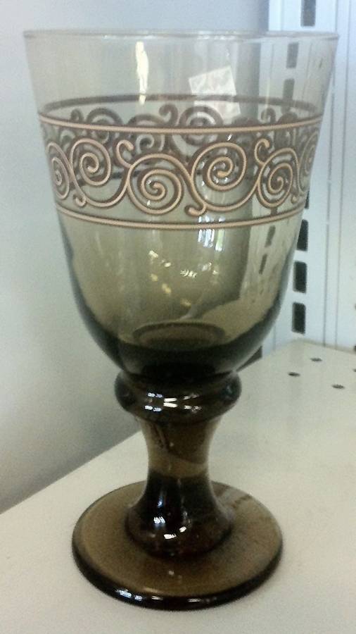 Cacao Water Goblet by Casa Cristina-1