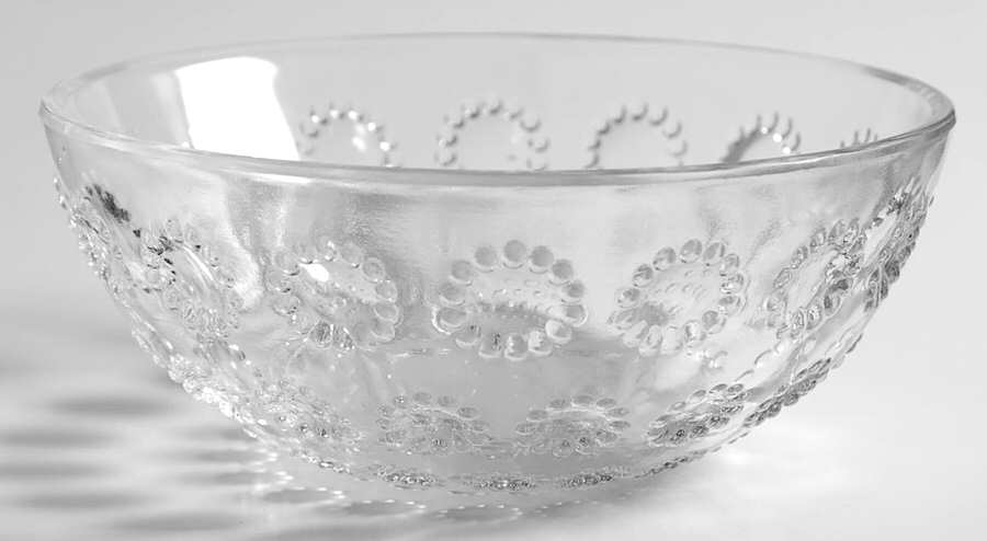 Asters 5" Round Bowl by Lalique-1