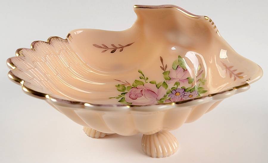 Charleton Roses (Cambridge) 10" Shell Shape Bowl by Charleton Decorating-1