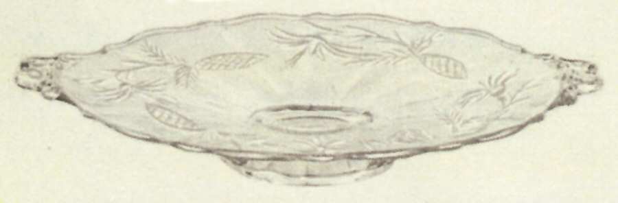 Cut 1064 2 Handle Bon Bon Plate by Cambridge-1