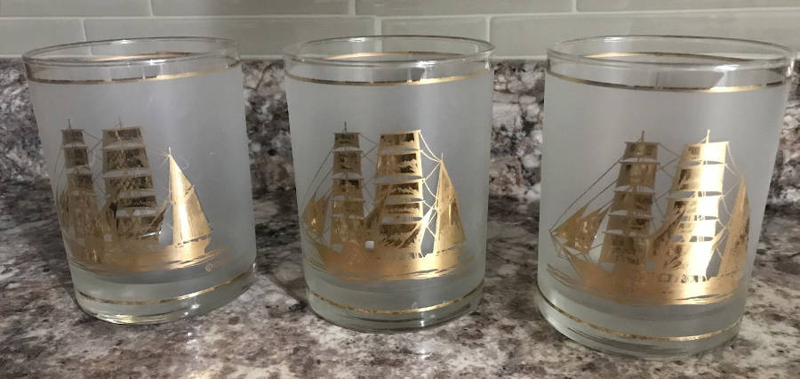 Clipper Ships Double Old Fashioned by Culver-1