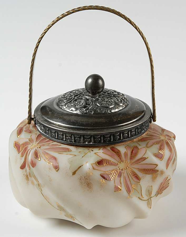 Wave Crest Sugar Bowl & Lid by CF Monroe-1