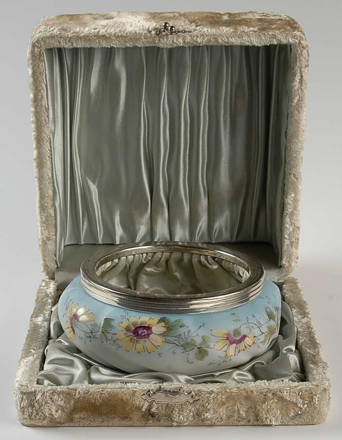 Wave Crest 5" Round Trinket Tray by CF Monroe-1