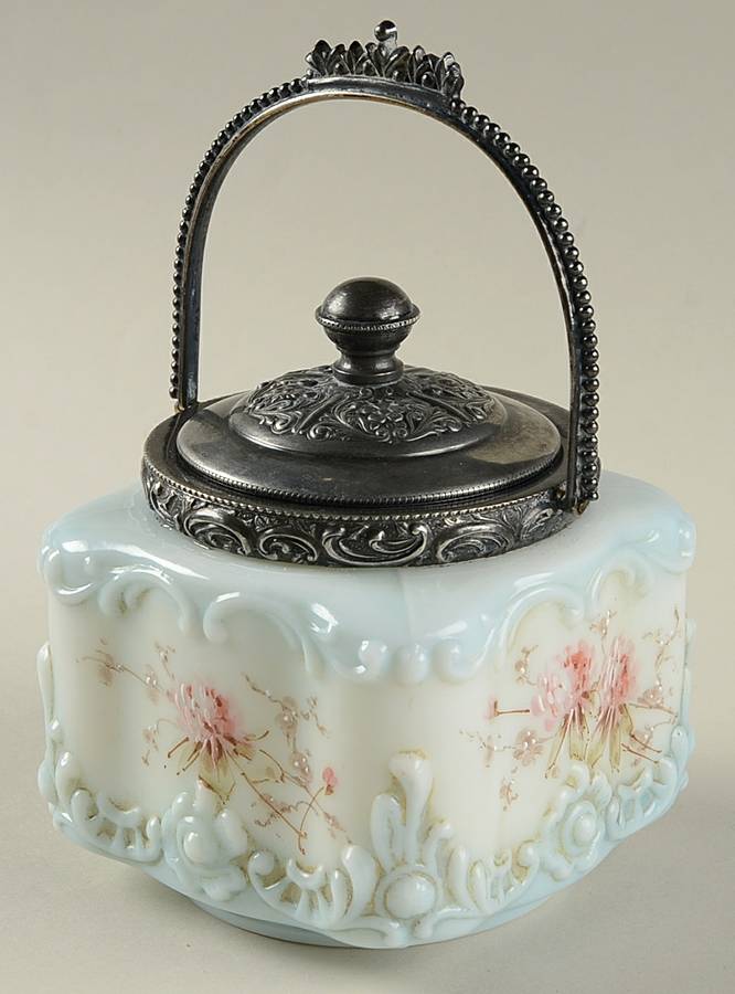 Wave Crest Sugar Bowl & Lid by CF Monroe-1