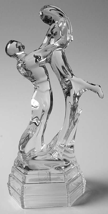 Animals & Figurines Dancing Couple by Circleware Crystal-1