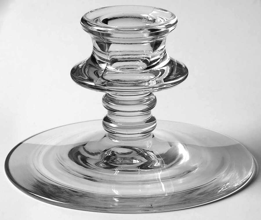 2000 Single Light Candlestick by Central Glass Works-1
