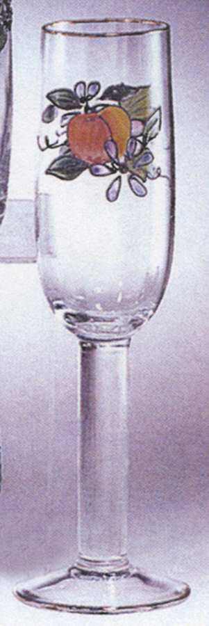 Venetian Fruit Fluted Champagne by Crystal Clear Industries-1
