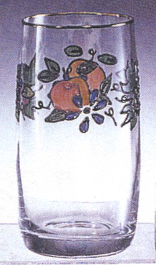 Venetian Fruit Highball Glass by Crystal Clear Industries-1