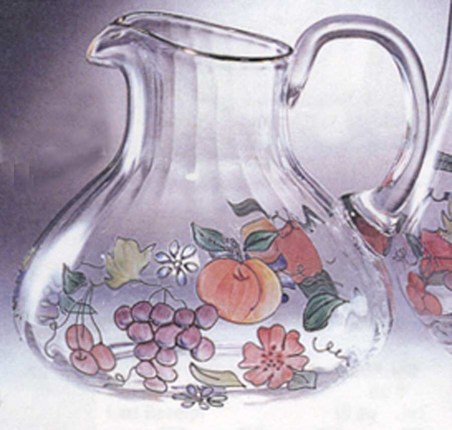 Venetian Fruit 96 Oz Pitcher by Crystal Clear Industries-1