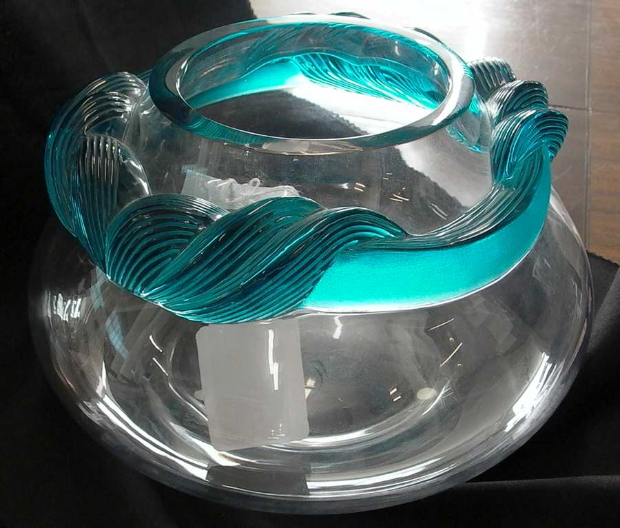 Cyrus 6" Flower Vase by Lalique-1
