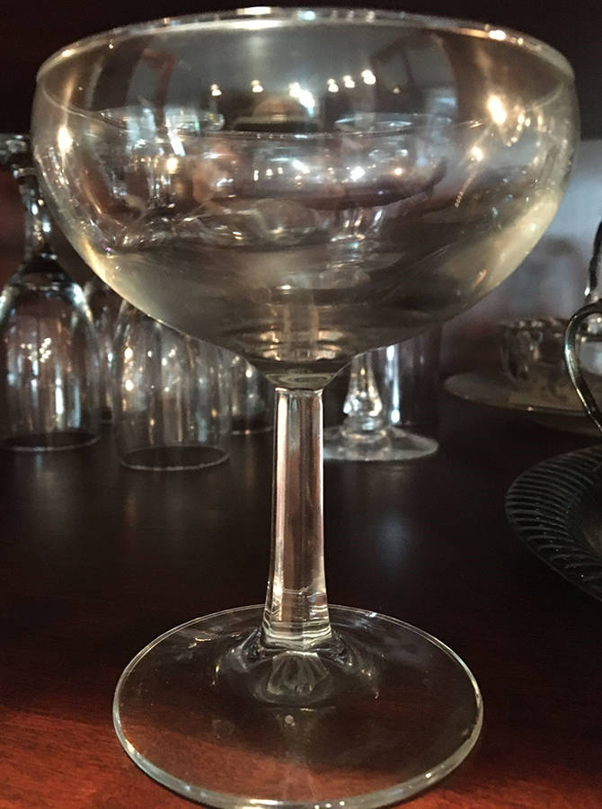 CRA94 Champagne/Tall Sherbet by Cristal D'Arques - Durand-1