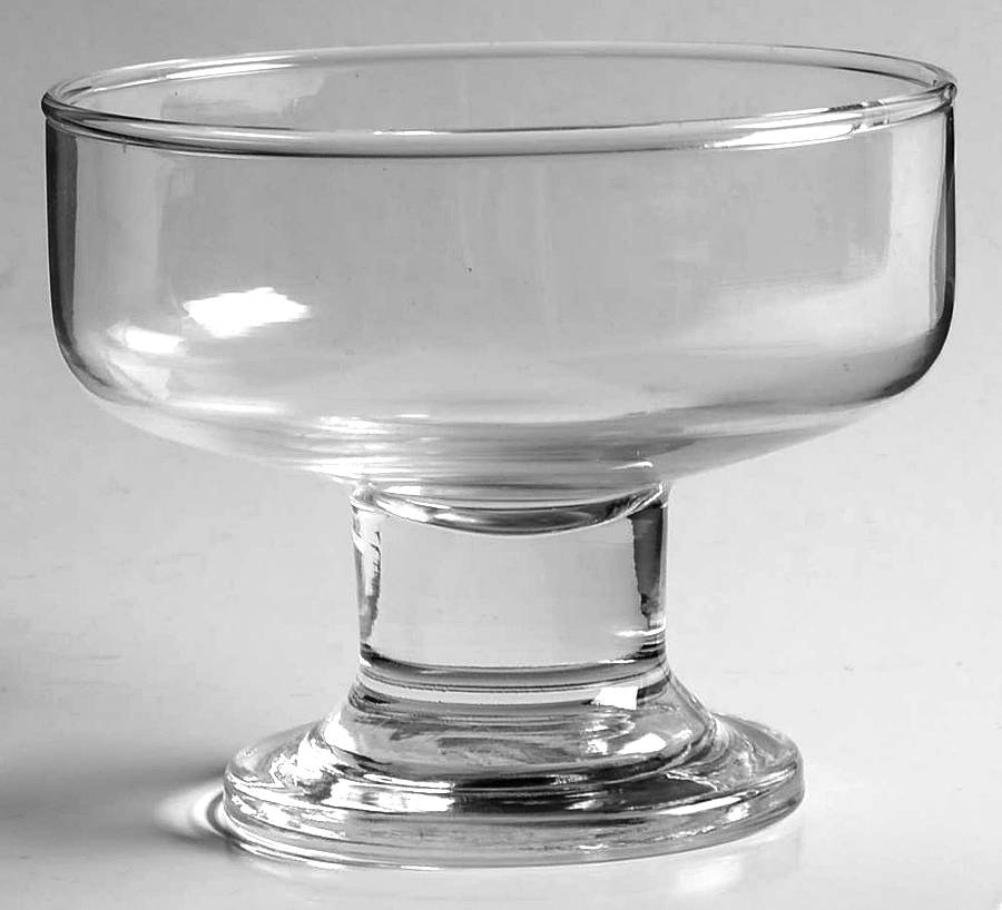 Delight Ice Cream Cup-Footed by Circleware Crystal-1