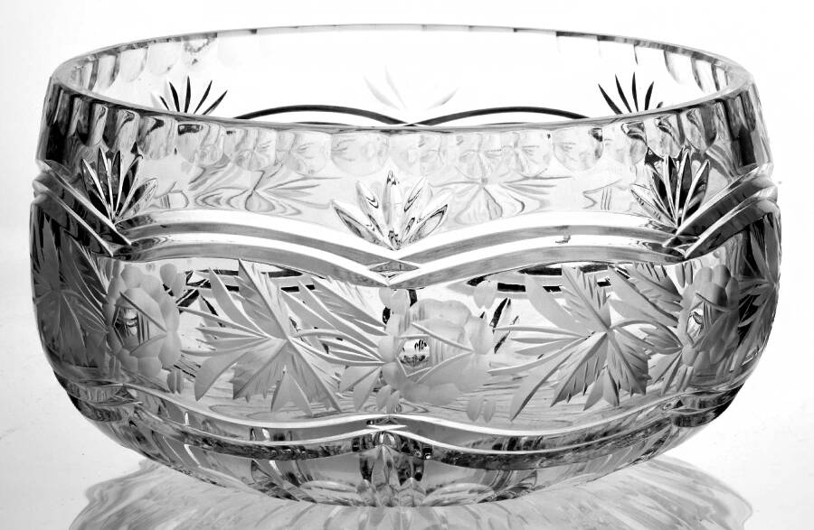 Ashley 7" Round Bowl by Crystal Clear Industries-1