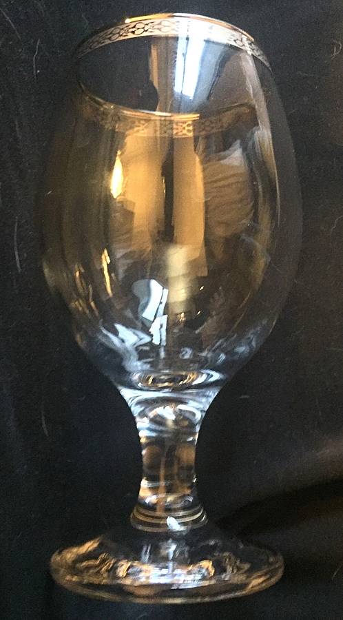 Classique (Platinum Trim) Iced Tea by Circleware Crystal-1