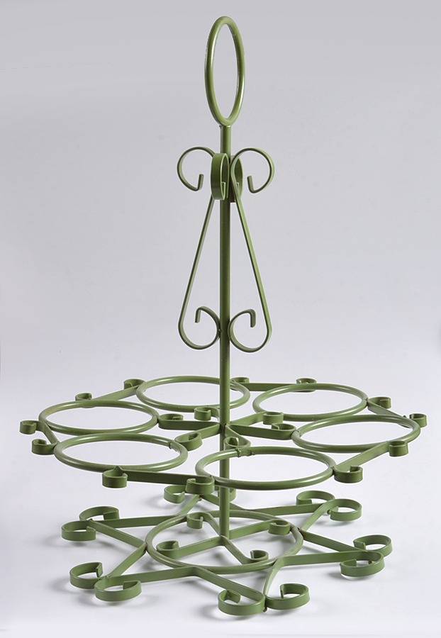 Daisy Metal Holder for 6 10 Oz Tumbler Set by Culver-1