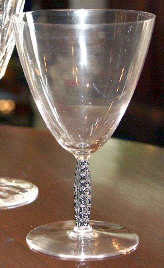 Dornach Water Goblet by Rene Lalique-1