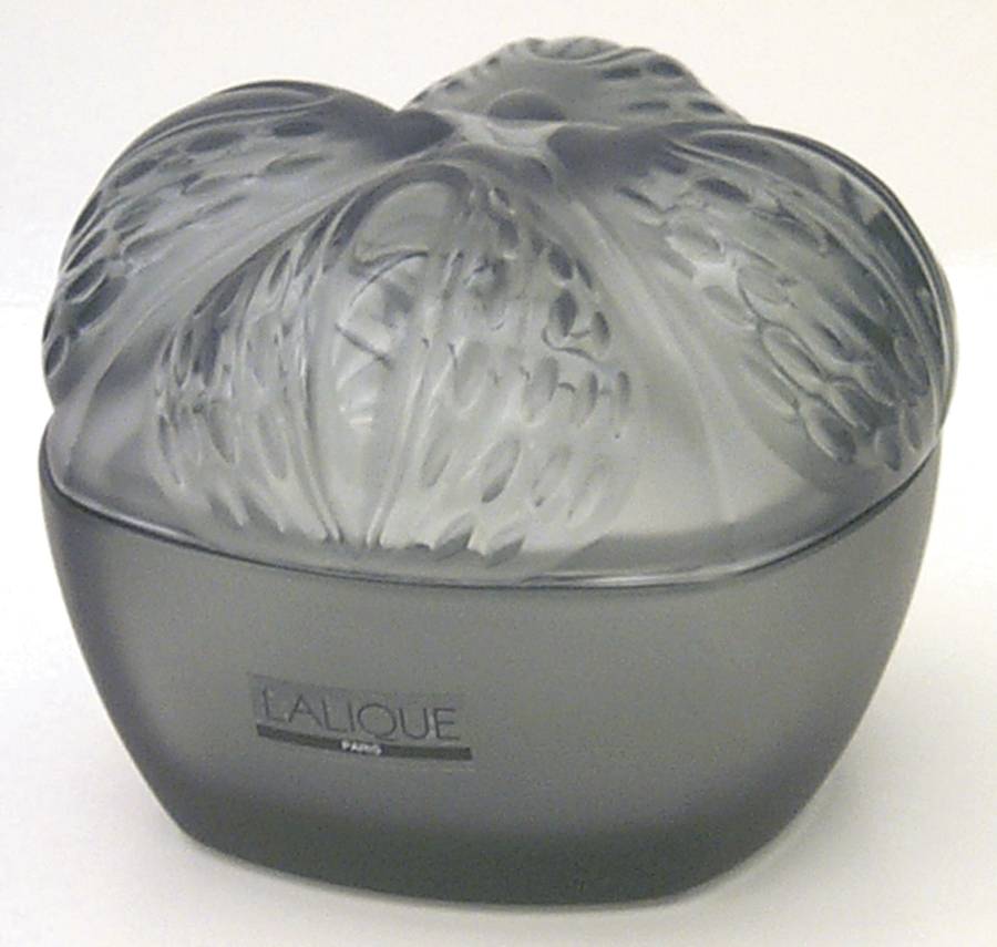 Mirabel Round Box & Lid by Lalique-1