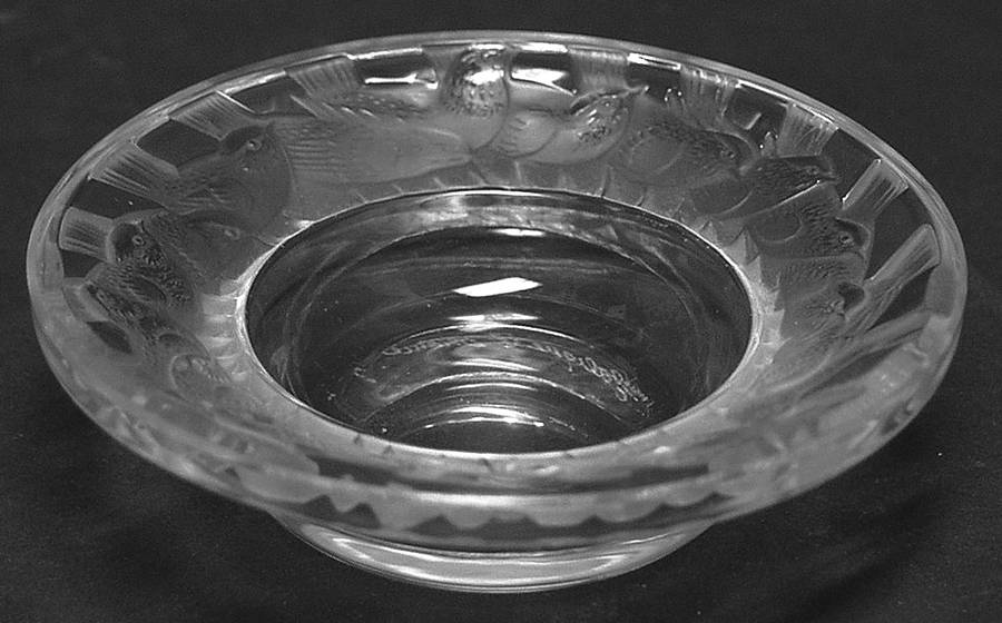Smoking Accessories 3" Round Ashtray by Lalique-1