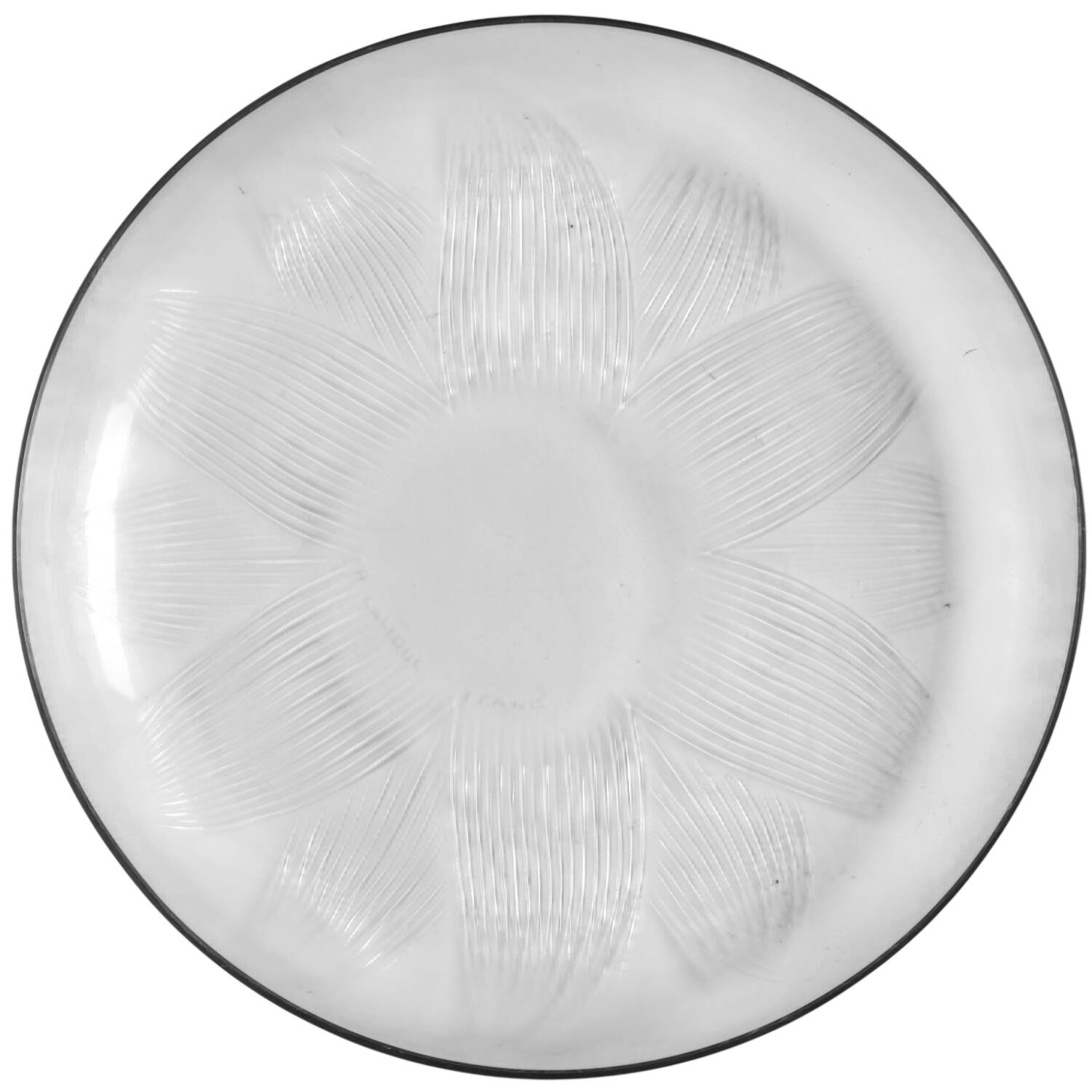 Lotus Salad Plate by Lalique-1