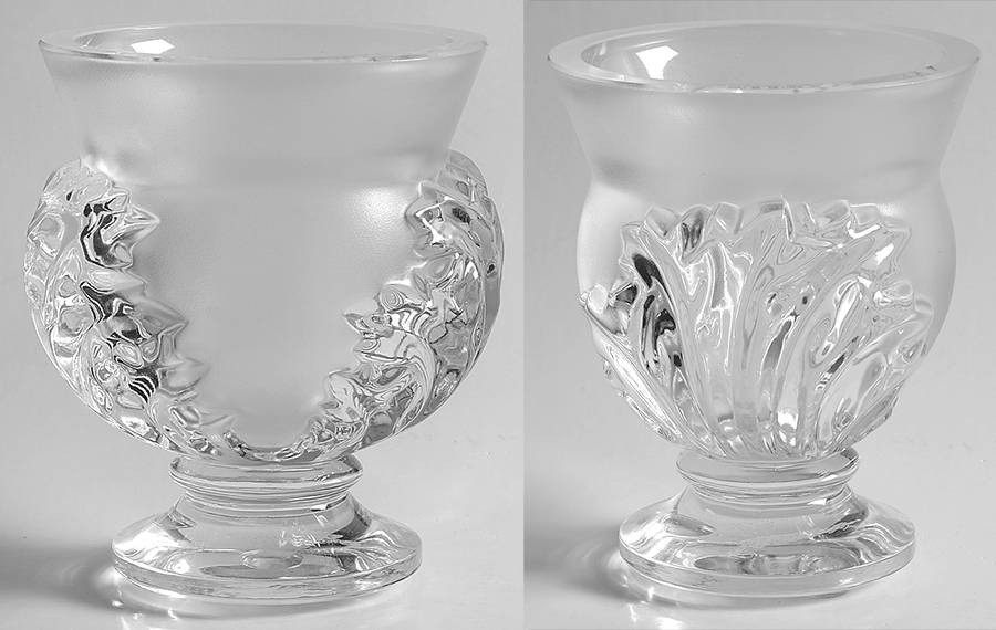 Saint Cloud 4" Flower Vase by Lalique-1