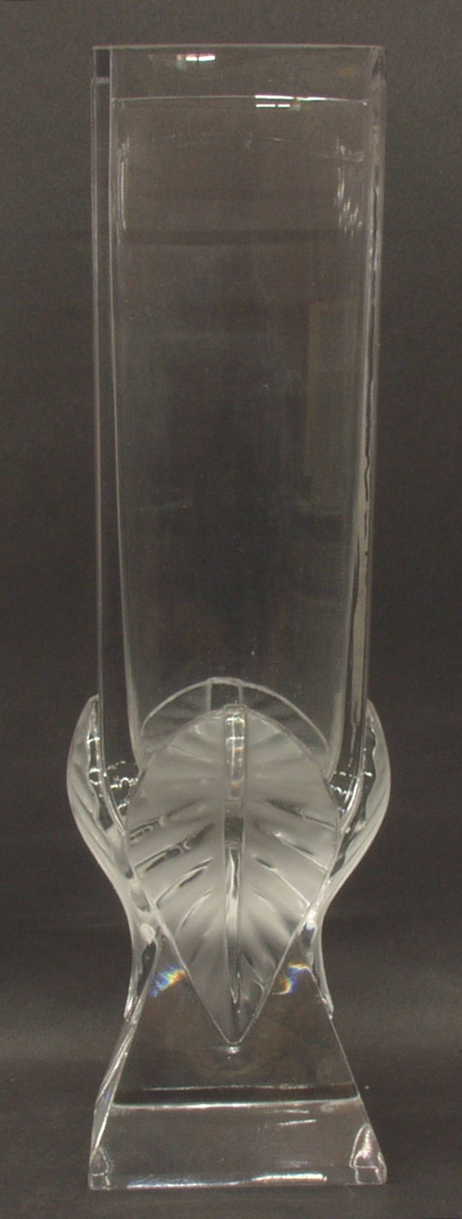 Broceliande 11" Flower Vase by Lalique-1