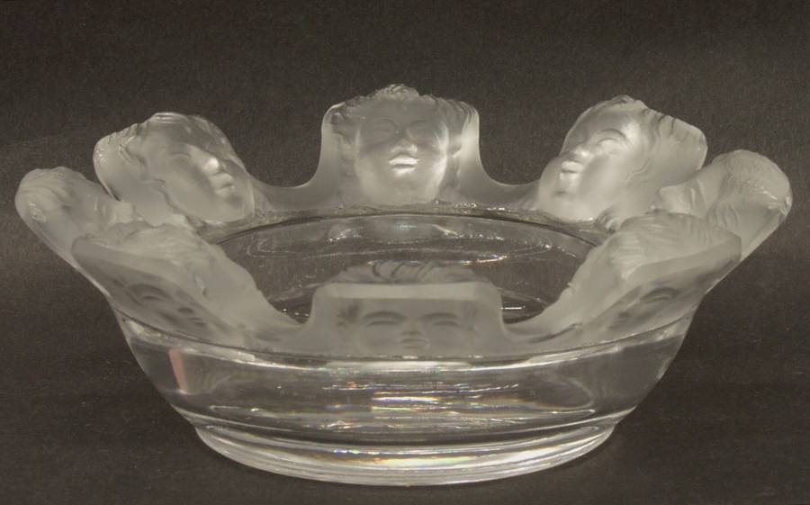 Smoking Accessories 4" Ashtray by Lalique-1