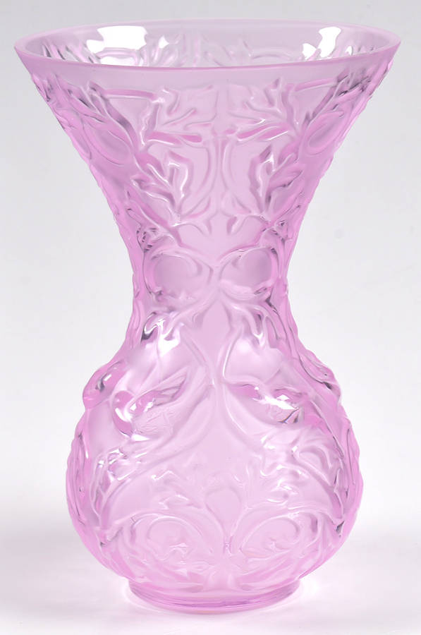 Arabesque 5" Flower Vase by Lalique-1