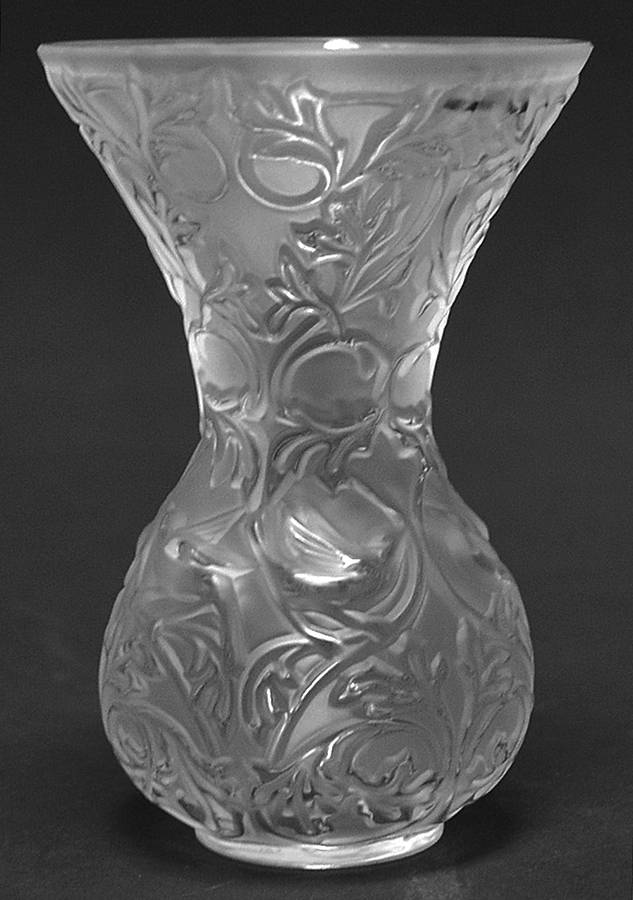 Arabesque 5" Flower Vase by Lalique-1