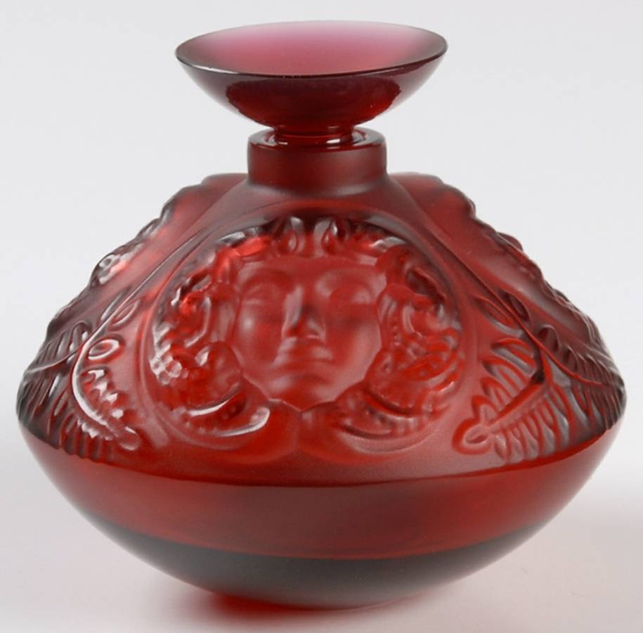 Psyche Perfume Bottle & Stopper by Lalique-1