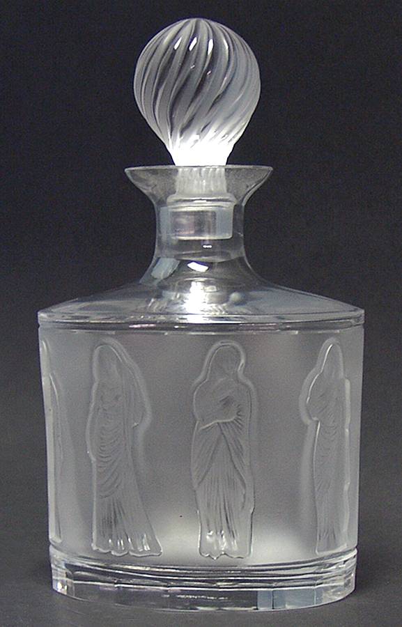 Femmes Antiques Decanter & Stopper by Lalique-1