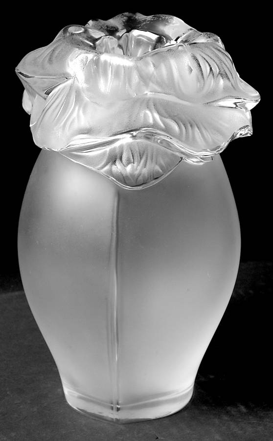Saint Barth 8" Flower Vase by Lalique-1