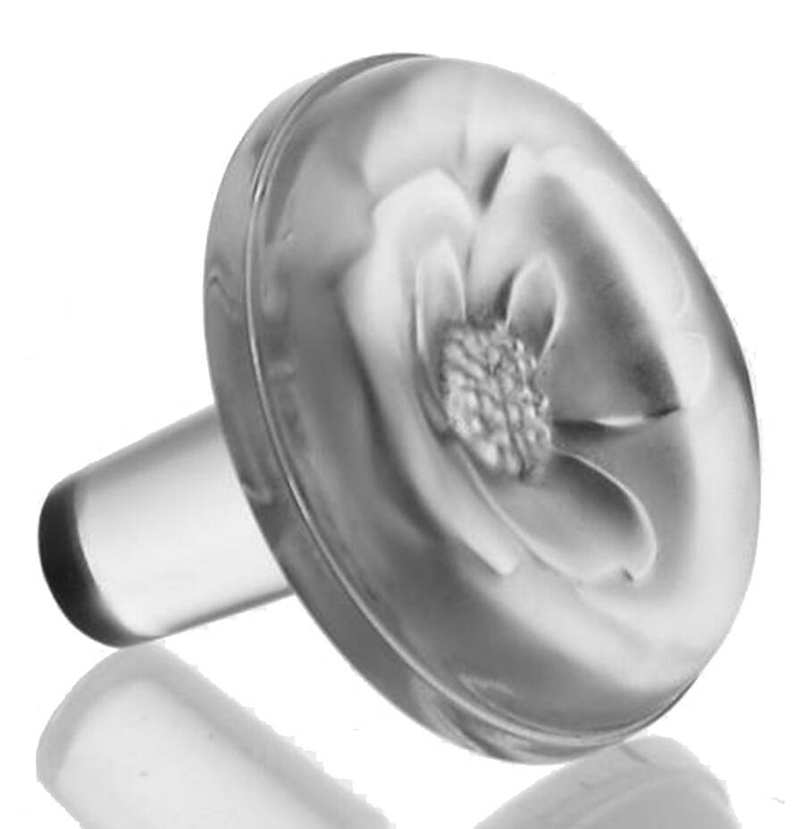 Crystal Lalique Perfume Bottles Stopper for Moulin Rouge Perfume Bottle by Lalique-1