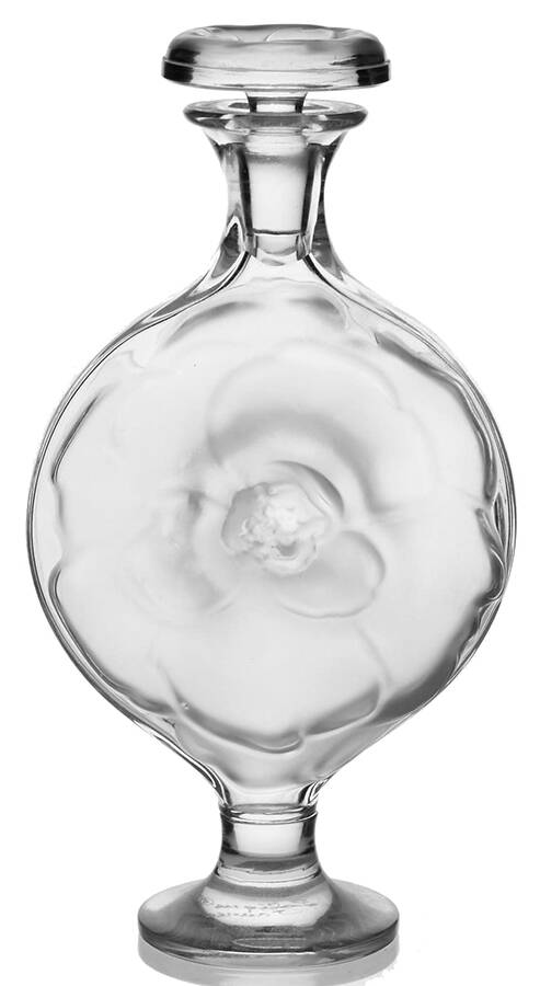 Crystal Lalique Perfume Bottles Moulin Rouge Perfume Bottle & Stopper by Lalique-1