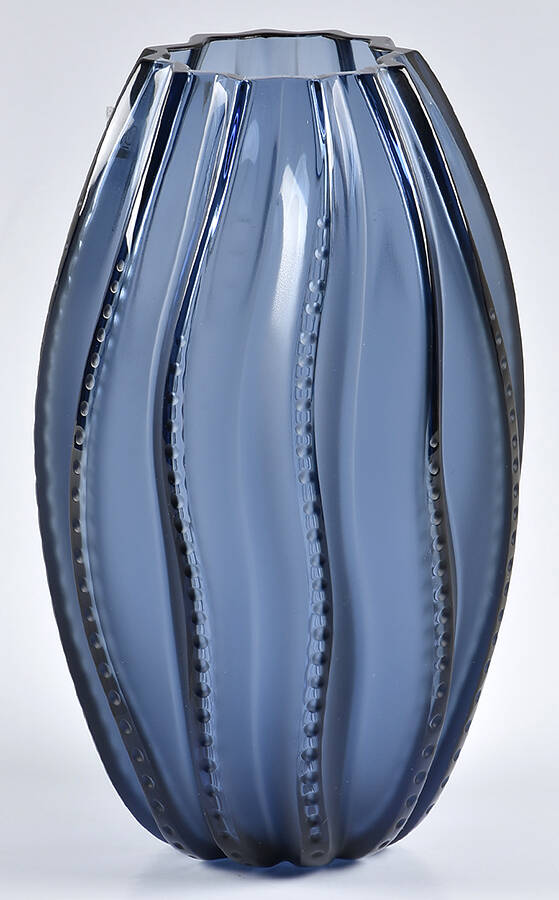 Medusa 7" Flower Vase by Lalique-1