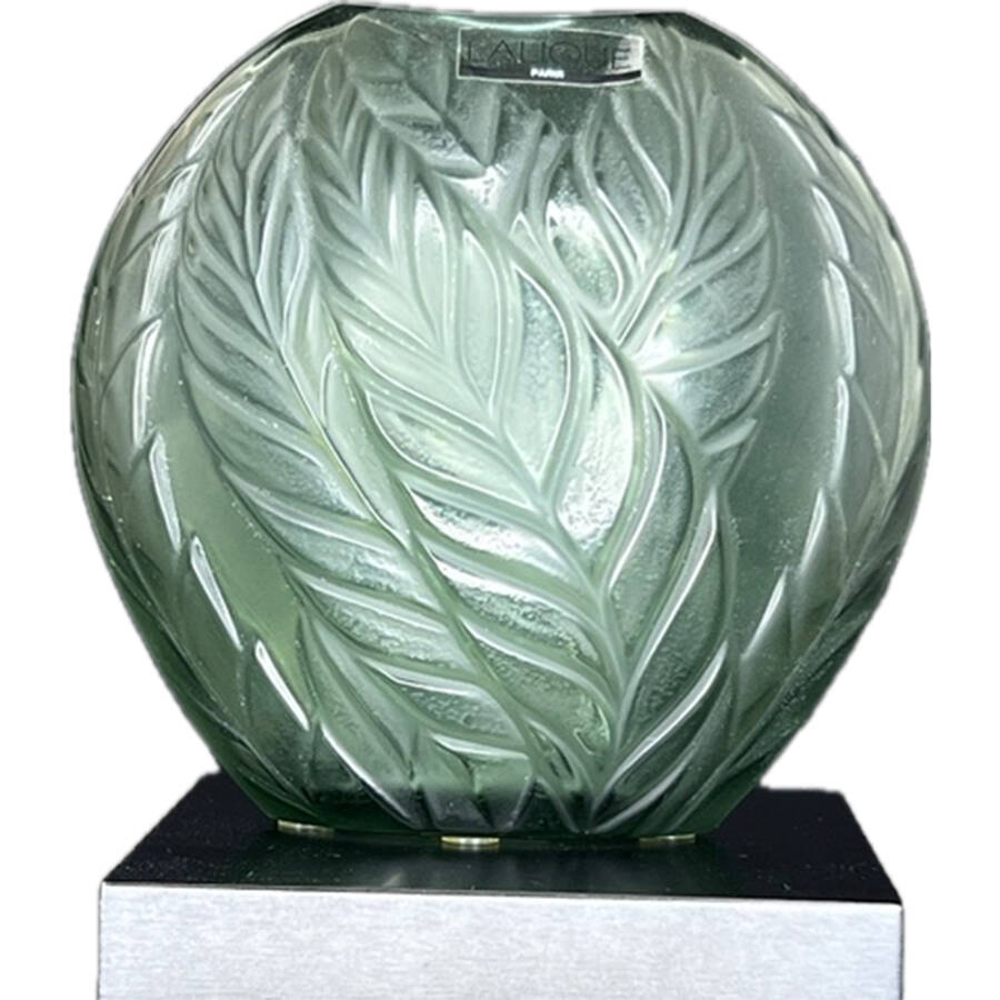 Filicaria 4" Flower Vase by Lalique-1