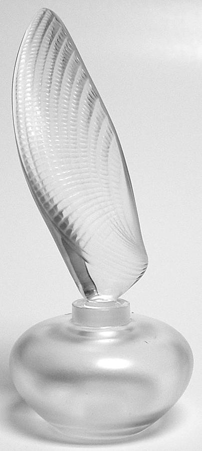 Crystal Lalique Perfume Bottles Coquillage Perfume Bottle & Stopper by Lalique-1